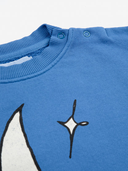 Bobo Choses Baby Beneath The Moon Sweatshirt - Blue