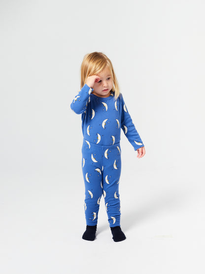 Bobo Choses Baby Beneath The Moon All Over Leggings - Blue