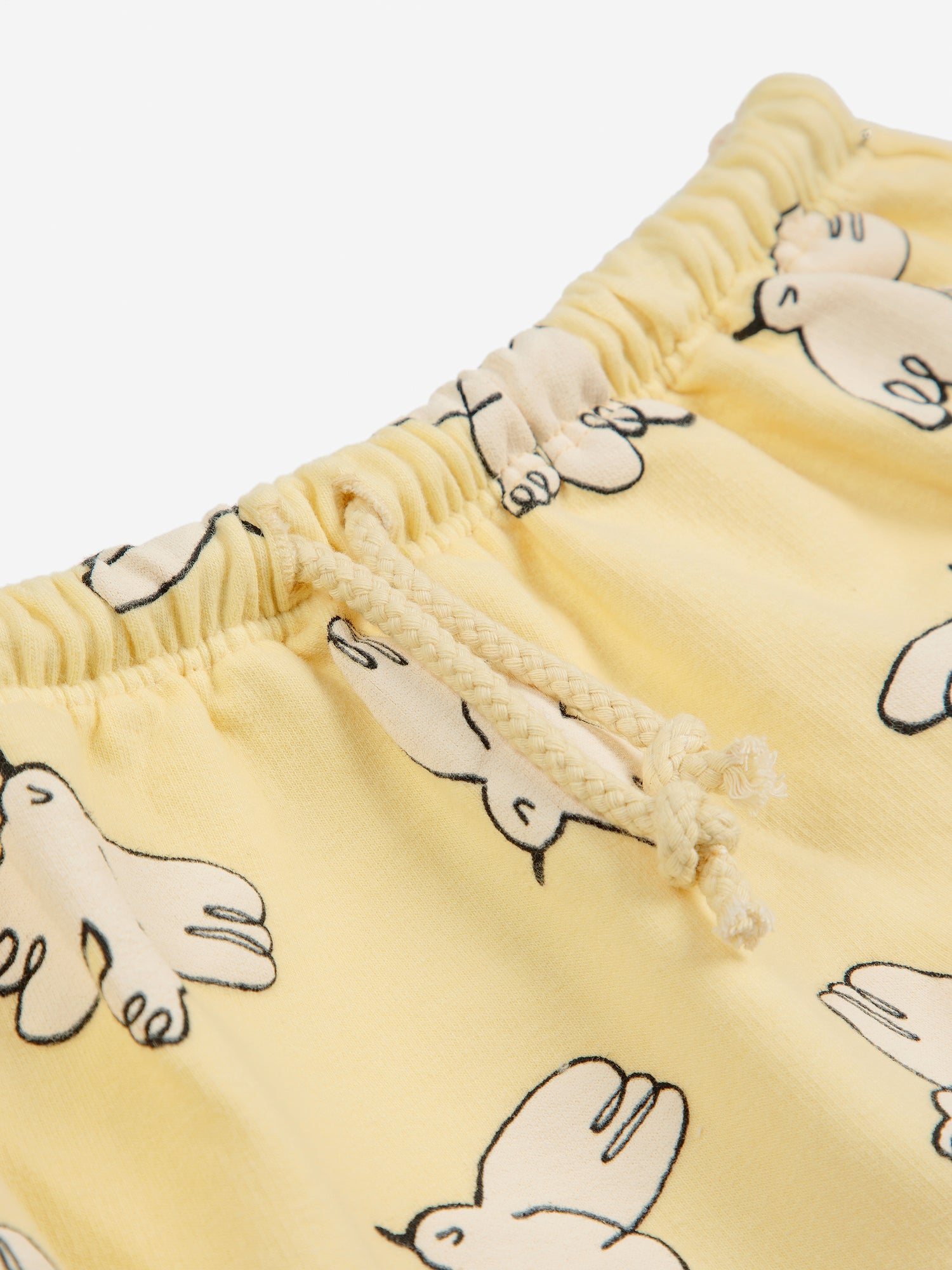 Bobo Choses Baby Freedom Bird All Over Harem Pants - Light Yellow