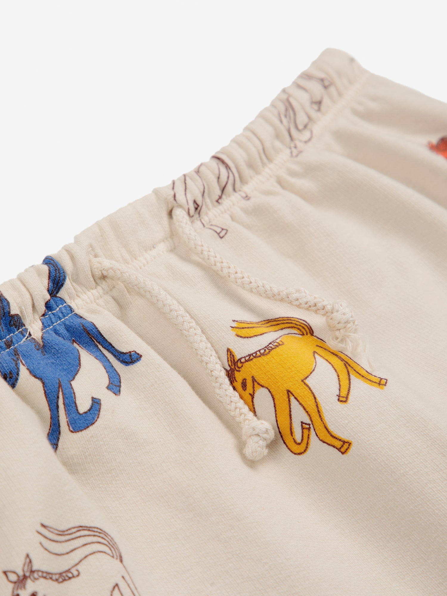 Bobo Choses Baby Wonder Horse All Over Harem Pants - Off White