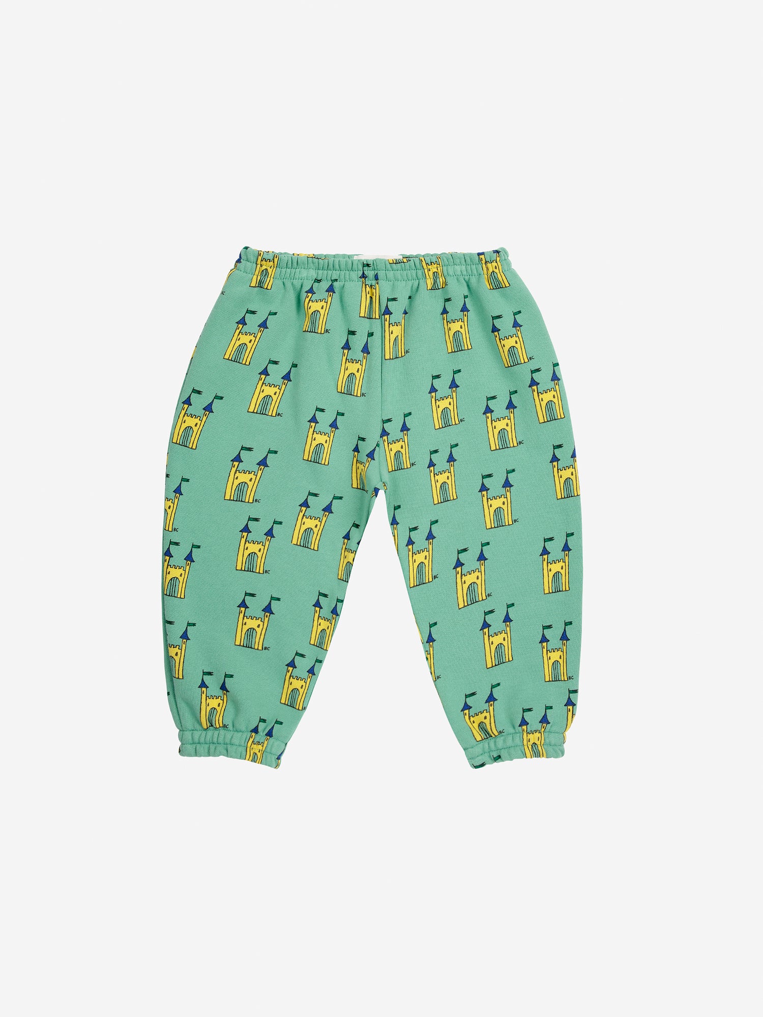 Bobo Choses Baby Faraway Castle All Over Jogging Pants - Green