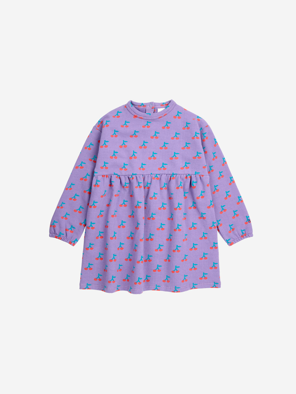 Bobo Choses Baby Cherry All Over Dress - Purple