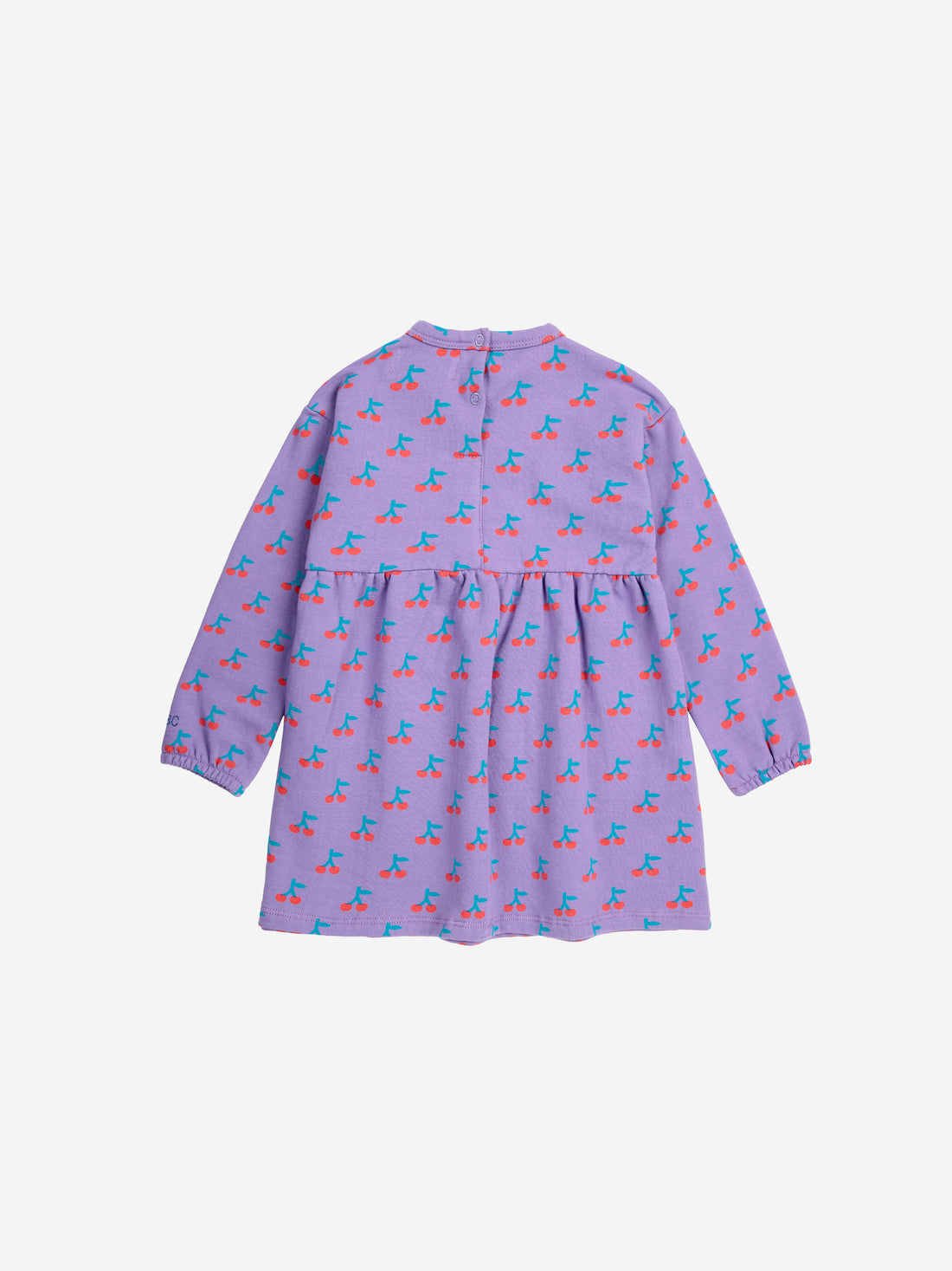 Bobo Choses Baby Cherry All Over Dress - Purple