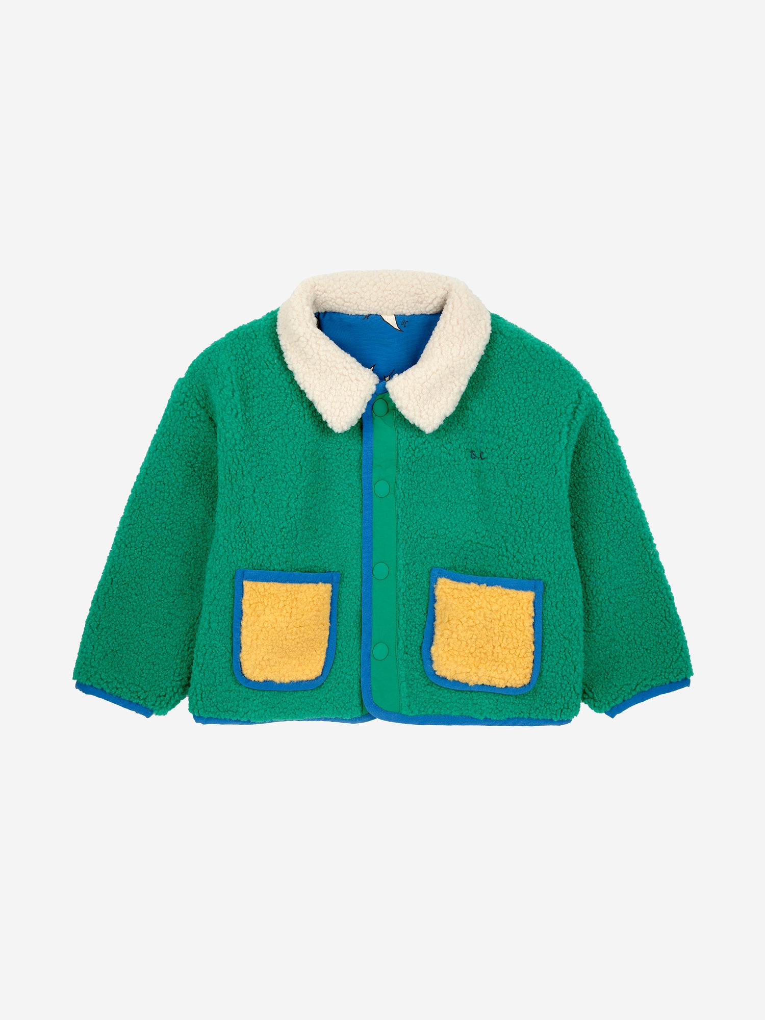 Bobo Choses Baby Beneath The Moon All Over Reversible Jacket - Blue