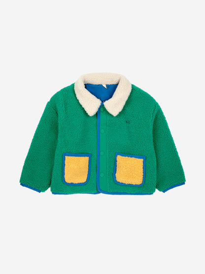 Bobo Choses Baby Beneath The Moon All Over Reversible Jacket - Blue