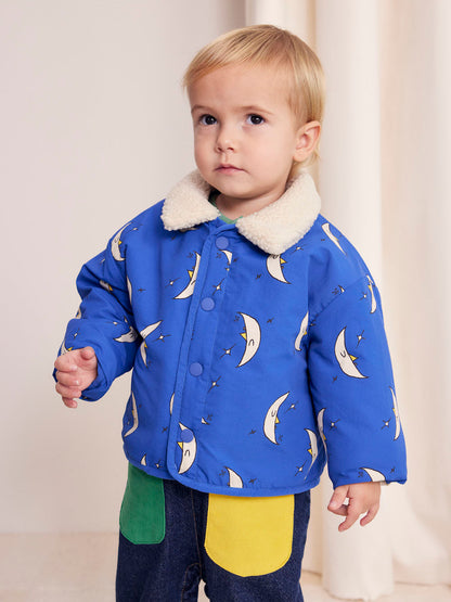 Bobo Choses Baby Beneath The Moon All Over Reversible Jacket - Blue