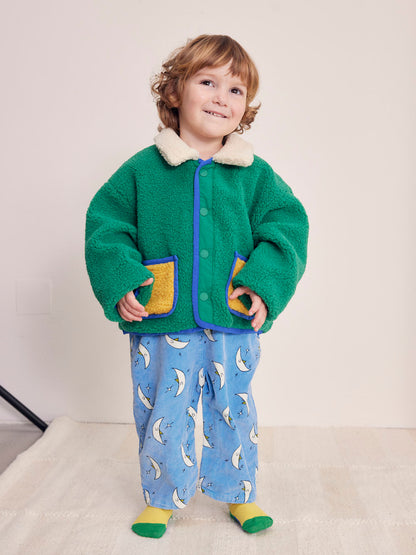 Bobo Choses Baby Beneath The Moon All Over Reversible Jacket - Blue