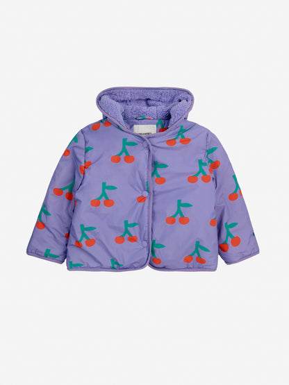 Bobo Choses Baby Cherry All Over Anorak - Purple