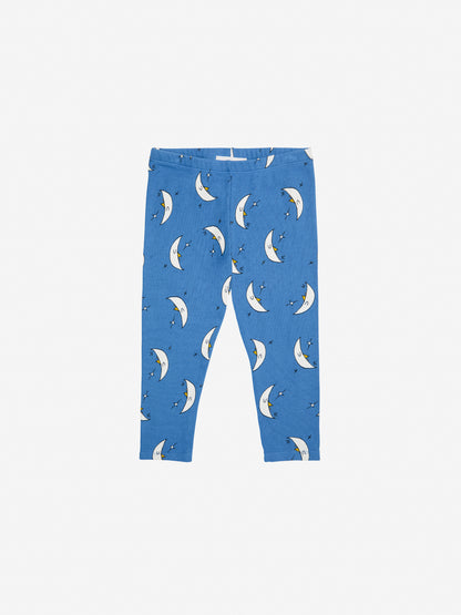 Bobo Choses Baby Beneath The Moon All Over Leggings - Blue