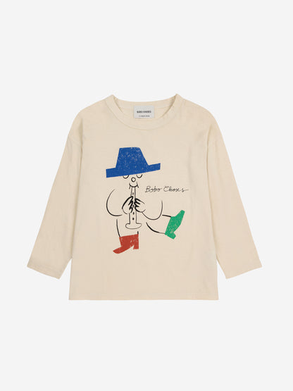 Bobo Choses Magic Flute Player T-shirt - White