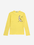 Bobo Choses Beneath The Moon Tight T-shirt - Yellow