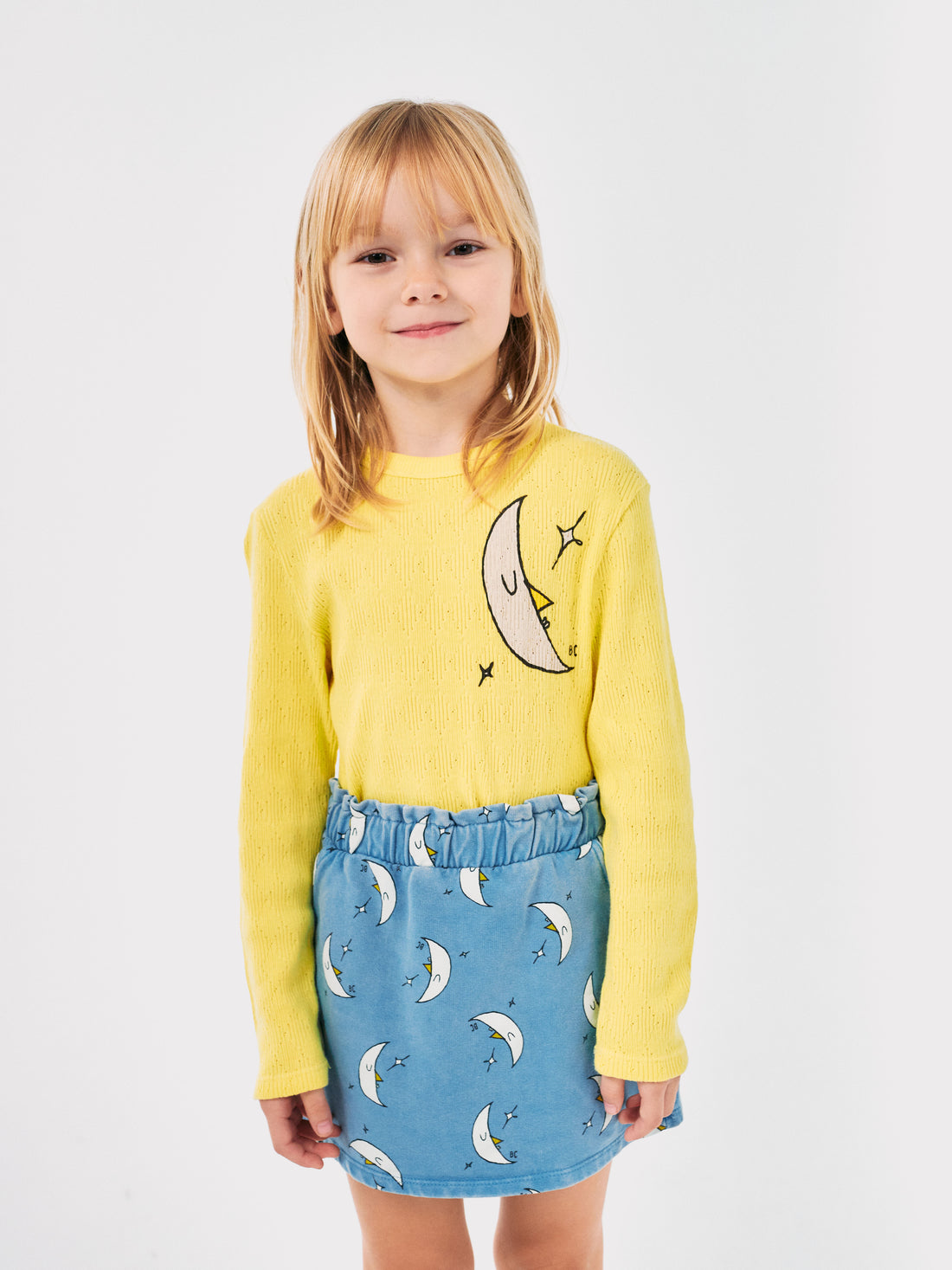 Bobo Choses Beneath The Moon Tight T-shirt - Yellow