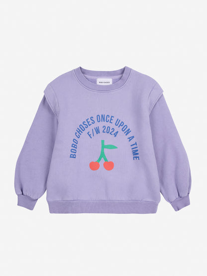 Bobo Choses Bobo Circle Sweatshirt - Lavender