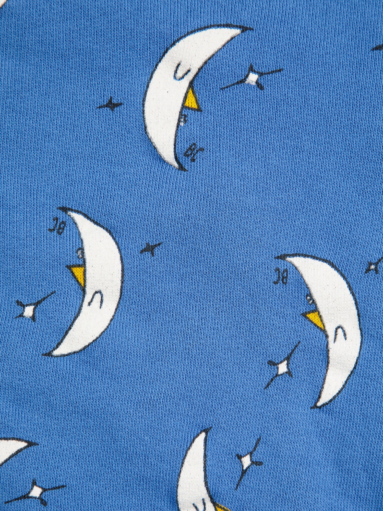 Bobo Choses Beneath The Moon All Over Zipped Hoodie - Blue