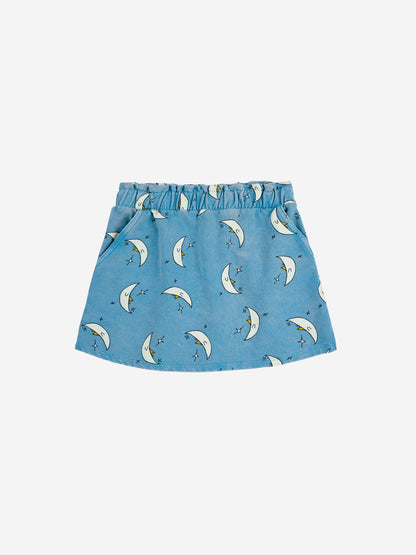 Bobo Choses Beneath The Moon All Over Skirt - Light Blue