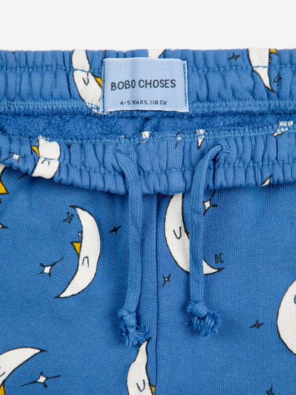 Bobo Choses Beneath The Moon All Over Jogging Pants - Blue