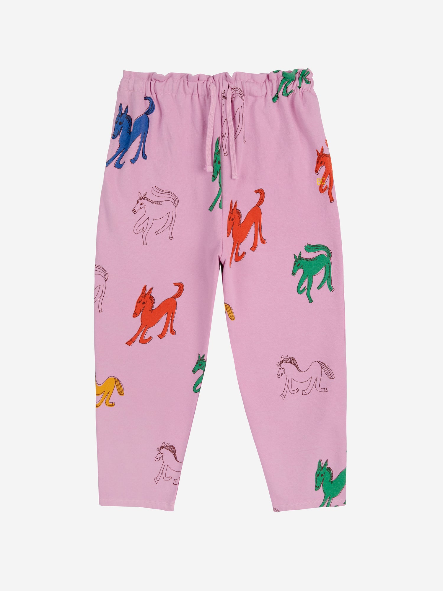 Bobo Choses Wonder Horse All Over Paper Bag Jogging Pants - Pink