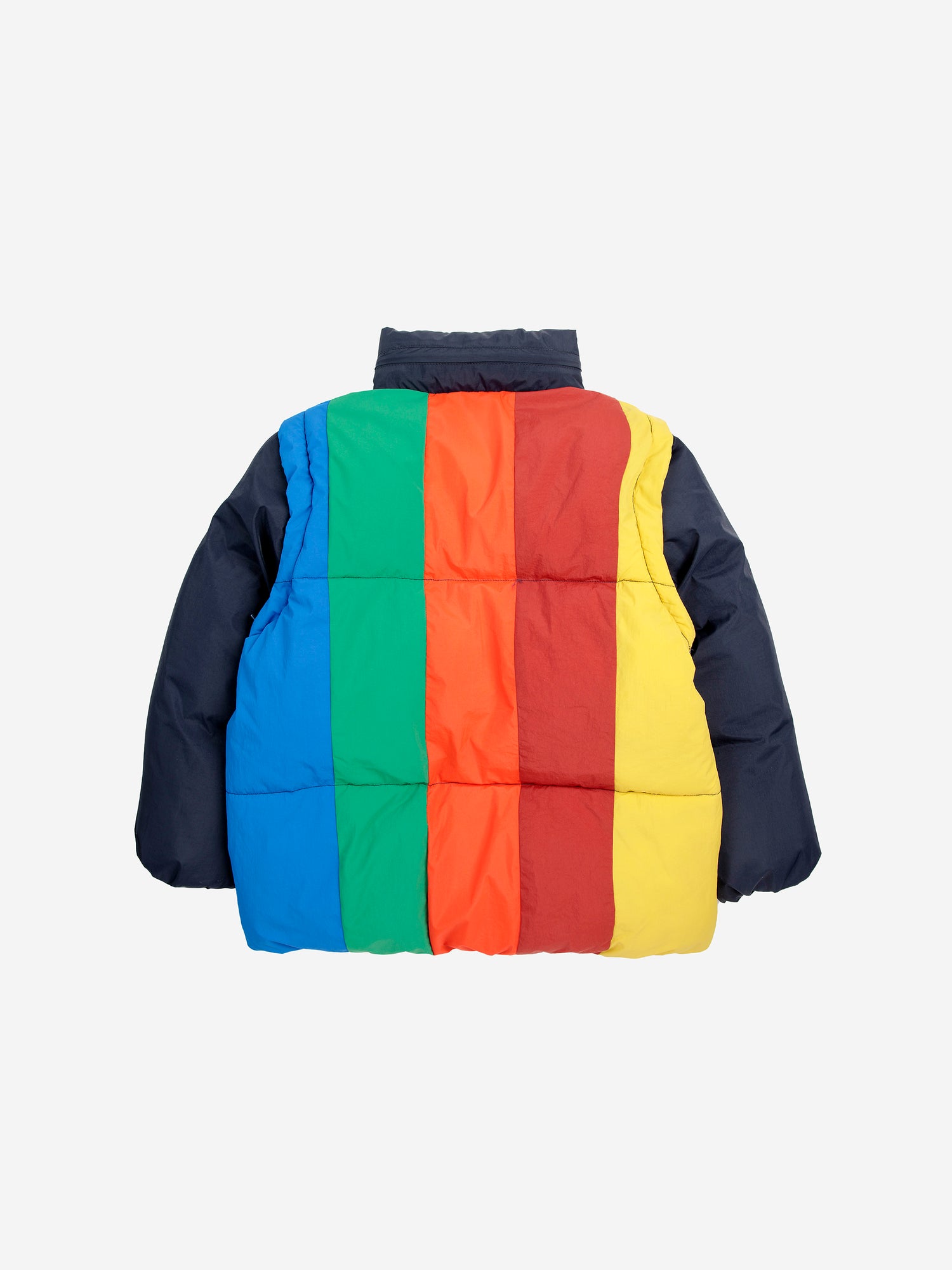 Bobo Choses Bobo Choses Color Block Padded Anorak - Multicolor