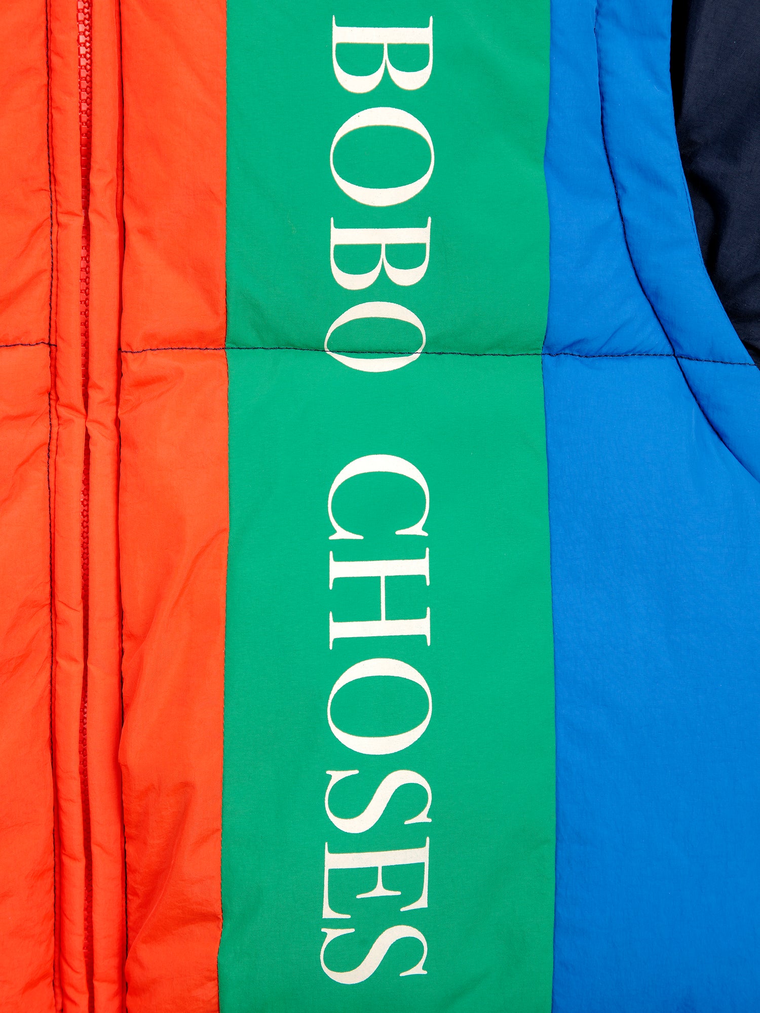 Bobo Choses Bobo Choses Color Block Padded Anorak - Multicolor