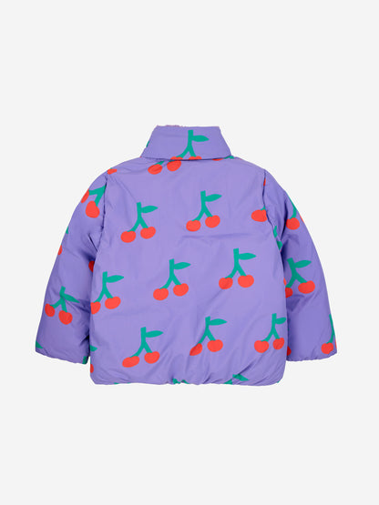 Bobo Choses Bobo Cherry All Over Anorak - Lavender