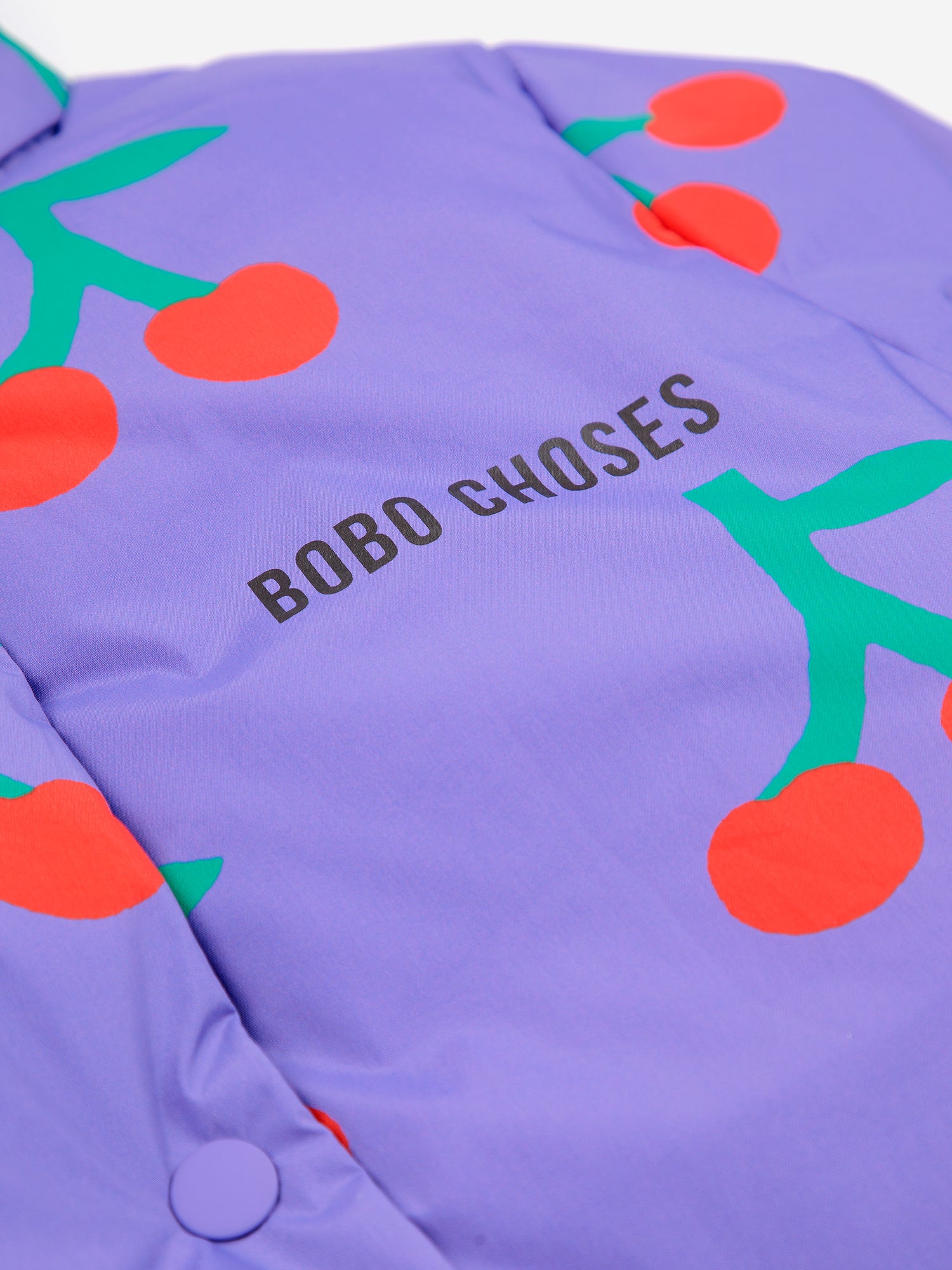 Bobo Choses Bobo Cherry All Over Anorak - Lavender