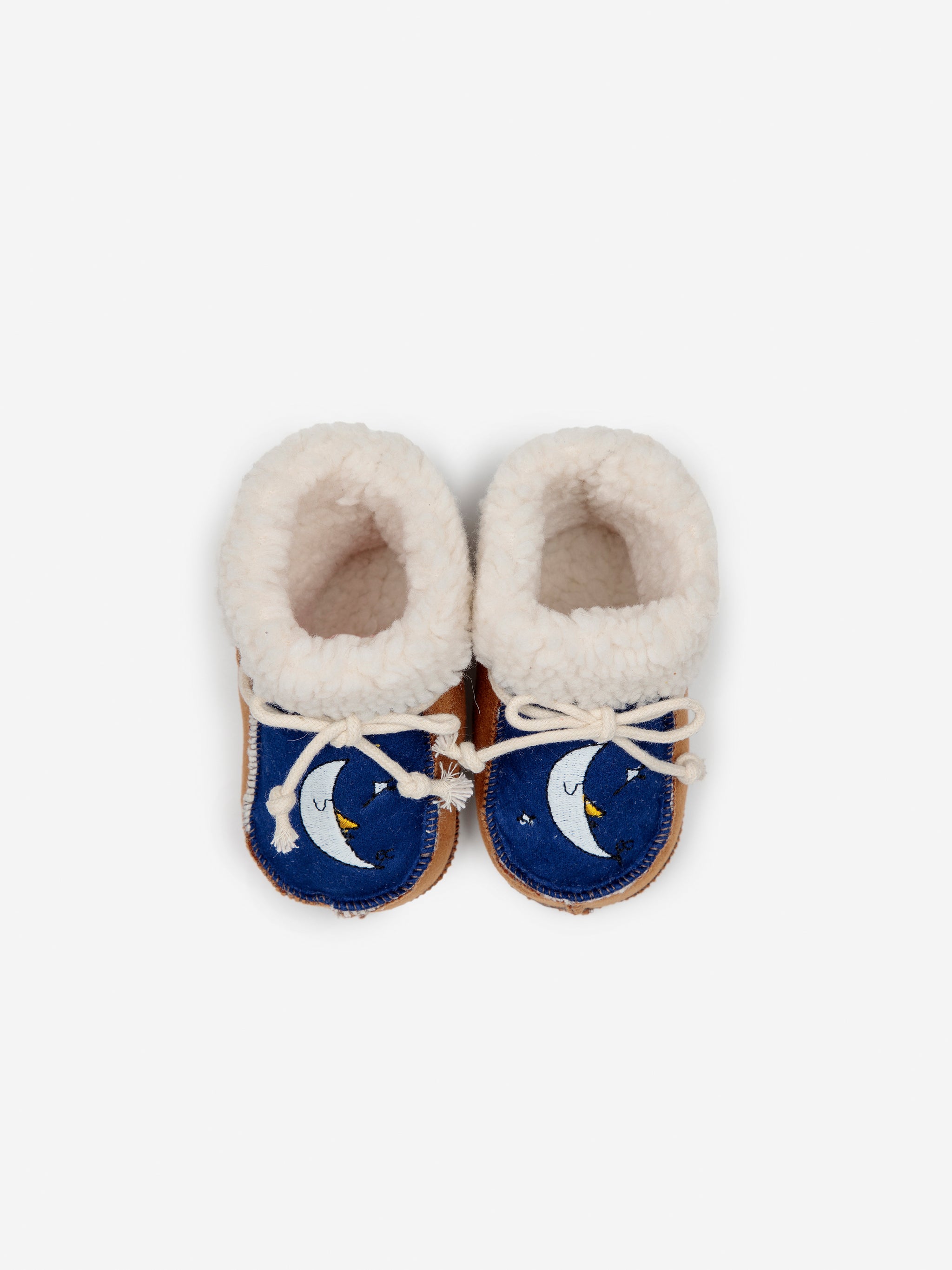 Bobo Choses Baby Beneath The Moon Booties - Light Brown