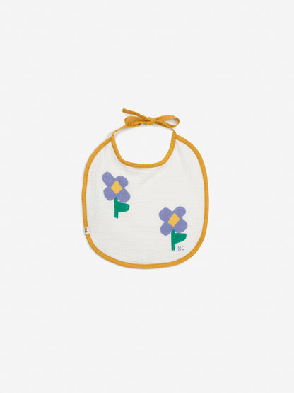 Bobo Choses Pansy Flower Bib Set - Lavender