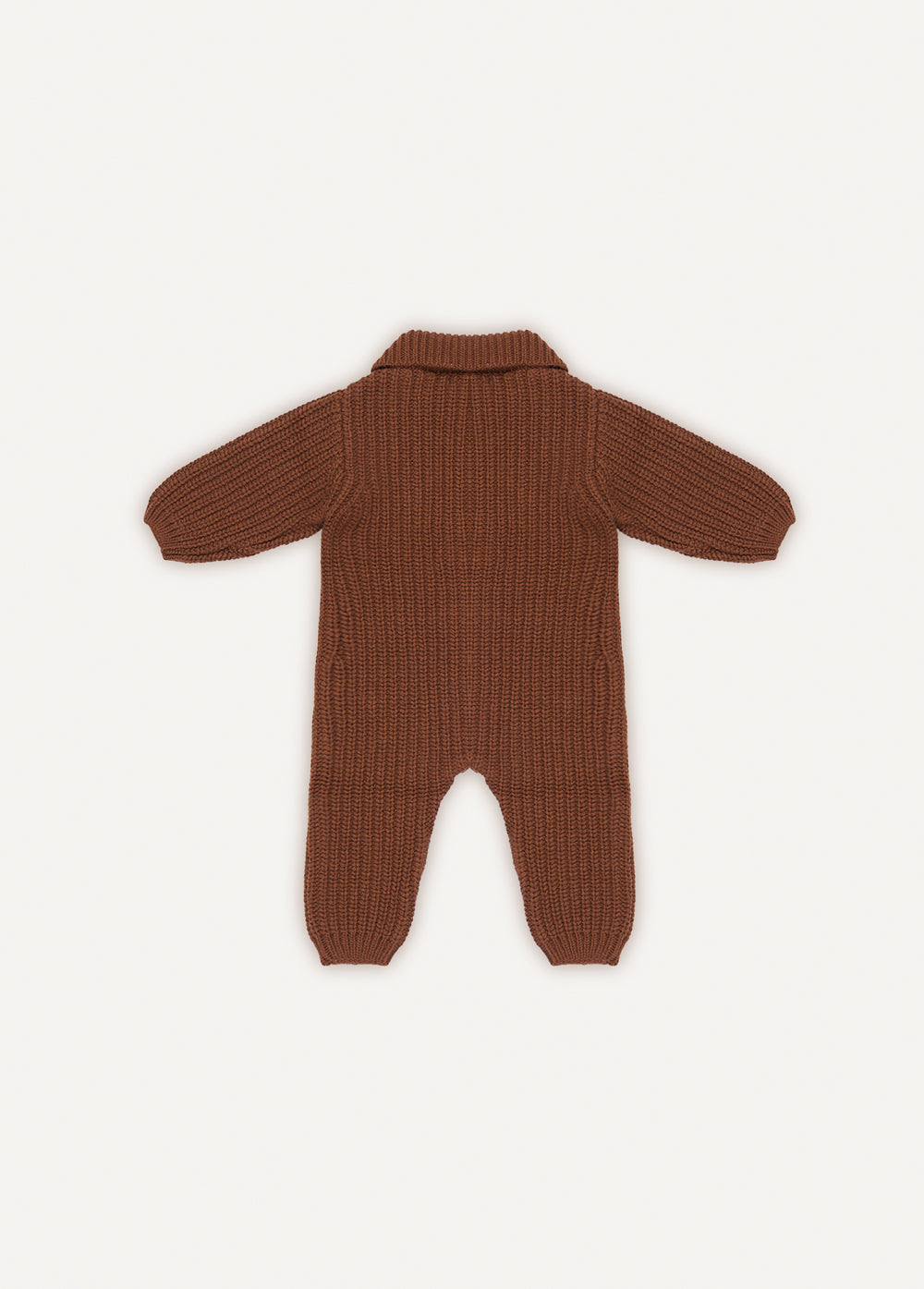 The New Society Baby Rib Onesie - Acorn