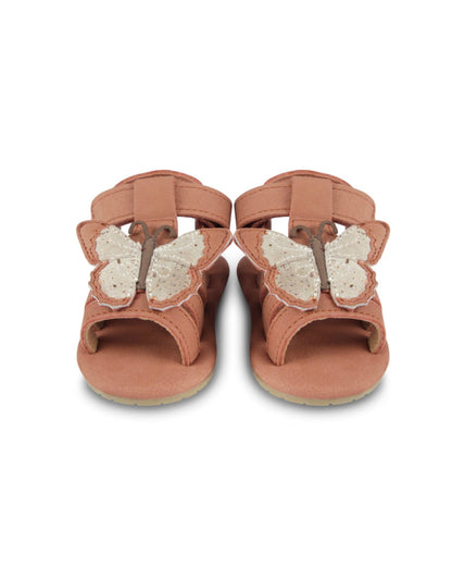 Donsje Tuti Sky Sandals | Papillon - Walnut Nubuck