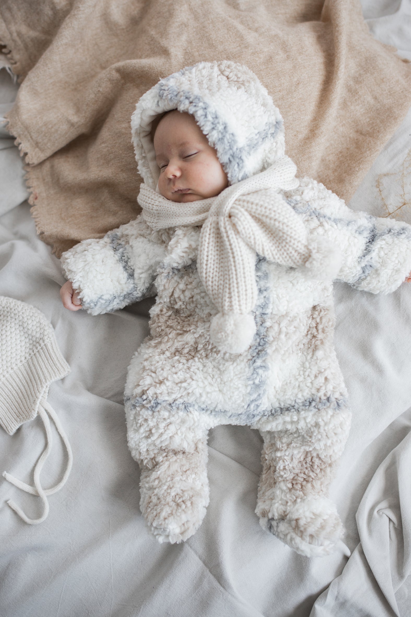 1 + In The Family Cugat Polar Suit - Ecru