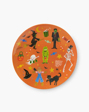 Rifle Paper Co. Halloween Parade Melamine Assorted Dessert Plates