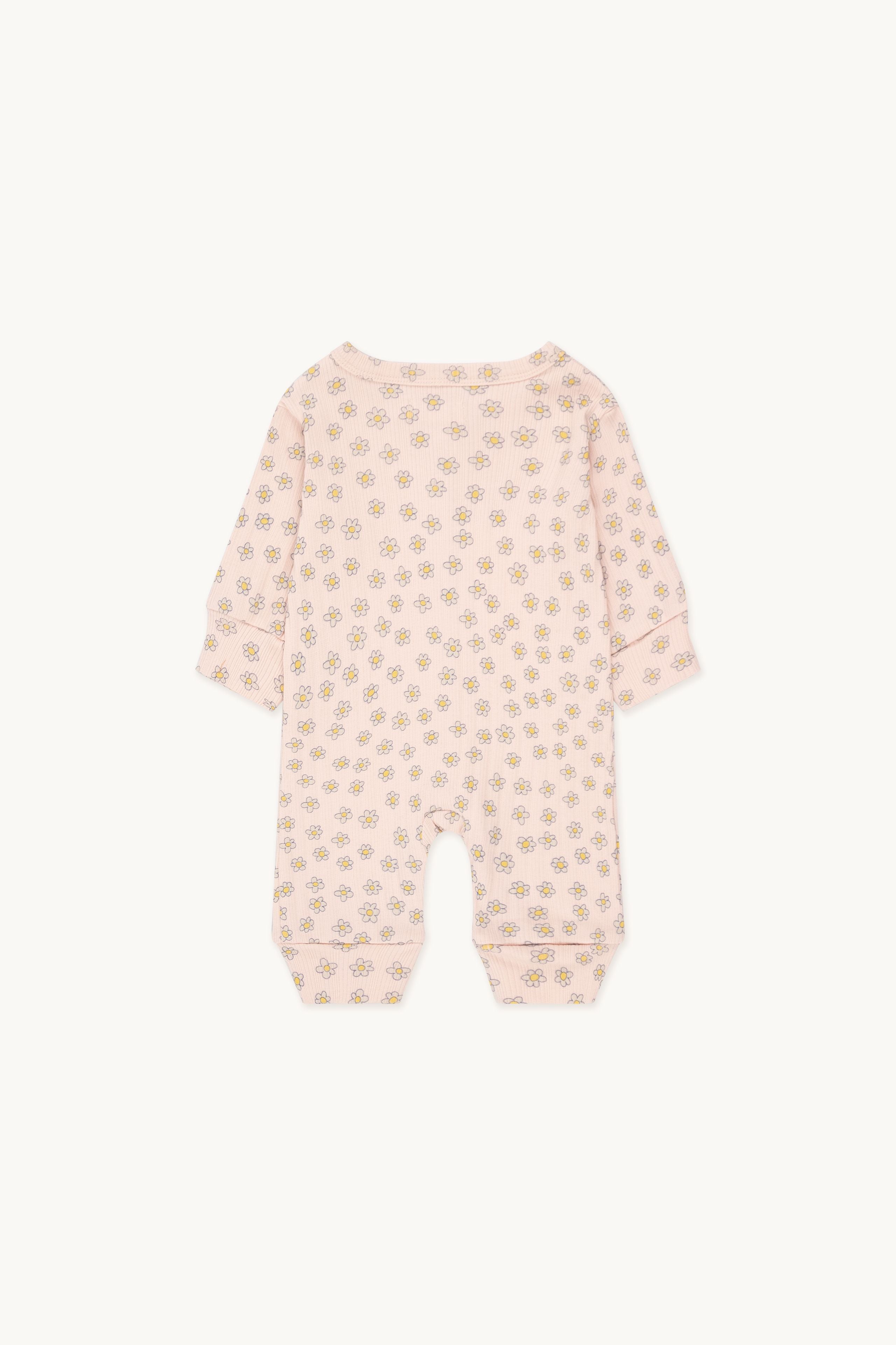 Tiny Cottons Daisies One-Piece - Wild Rose