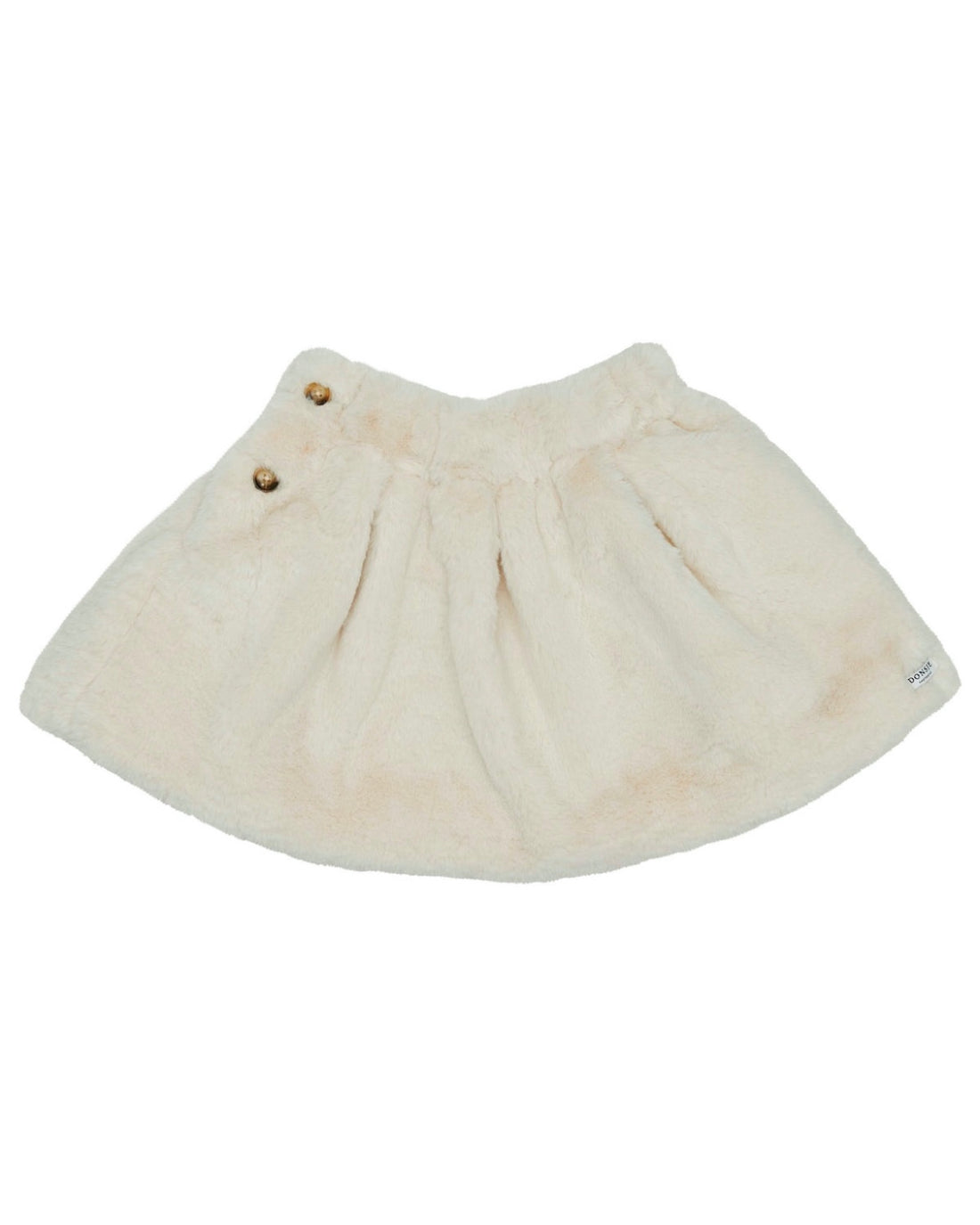 Donsje Isabelle Skirt - Off White Teddy