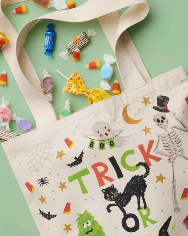 Rifle Paper Co. Halloween Parade Canvas Tote Bag