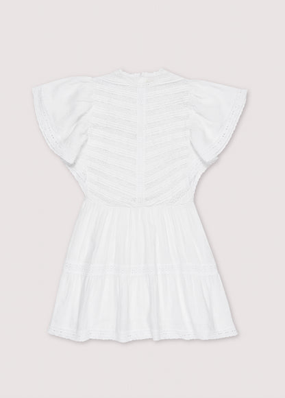 The New Society Downey Dress - Off White