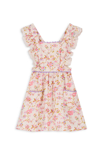 Louise Misha Huguette Dress - Cream Bucolia Fields