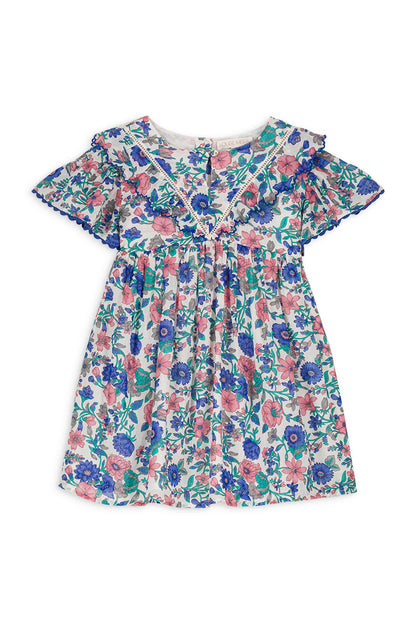 Louise Misha Siloe Dress - Blue Summer Meadow