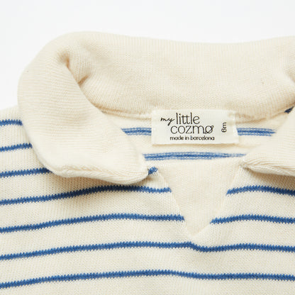 My Little Cozmo Saint Sweater - Blue Stripe