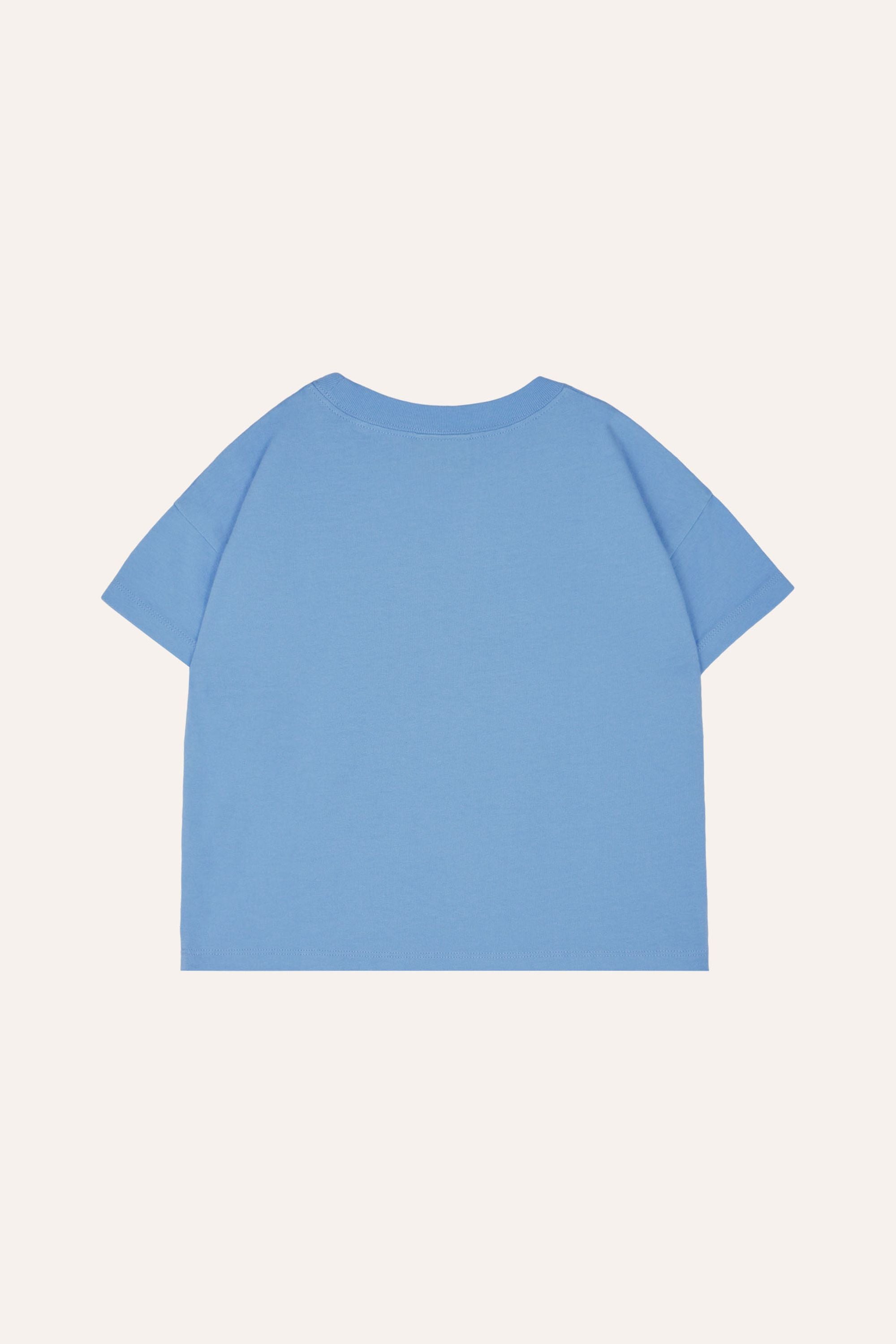 The Campamento Mr. Happy Man Blue Kids T-Shirt - Light Blue