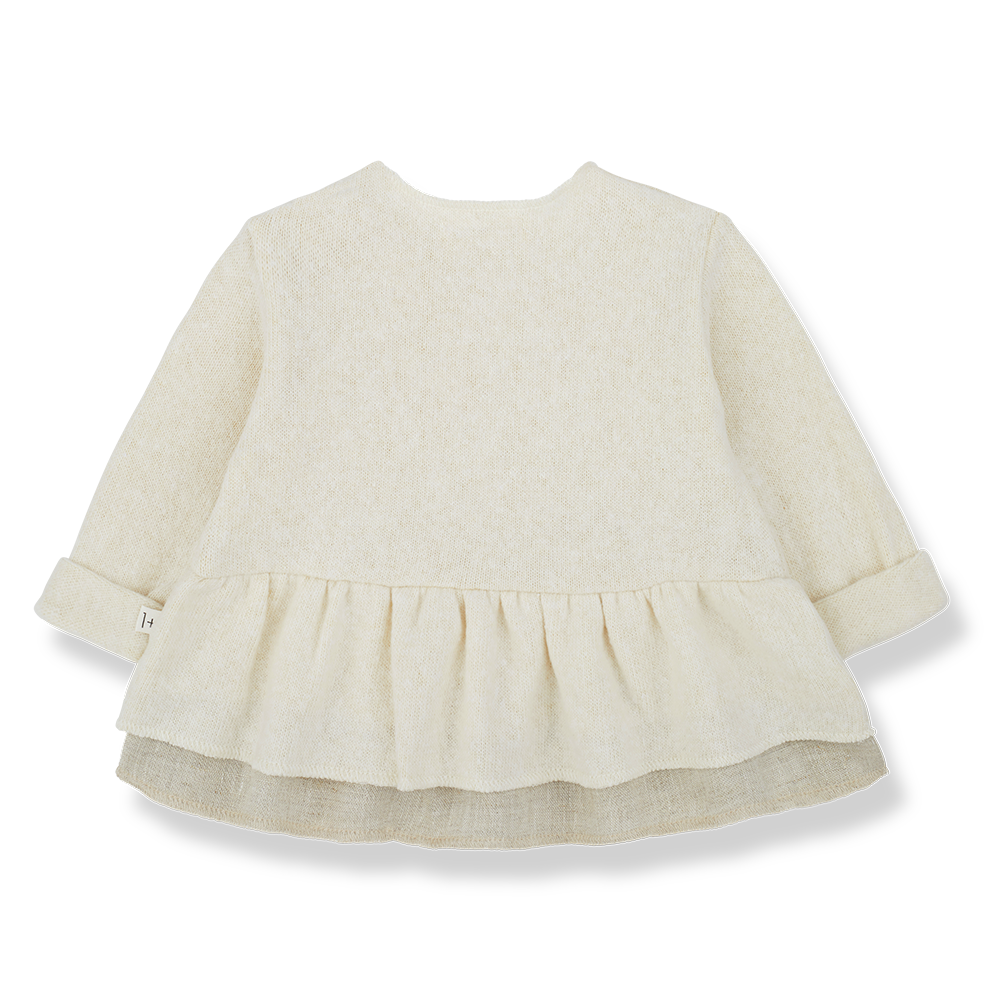 1 + In The Family Ester Blouse - Ecru