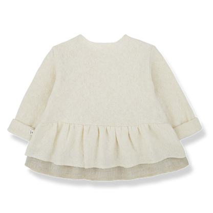 1 + In The Family Ester Blouse - Ecru