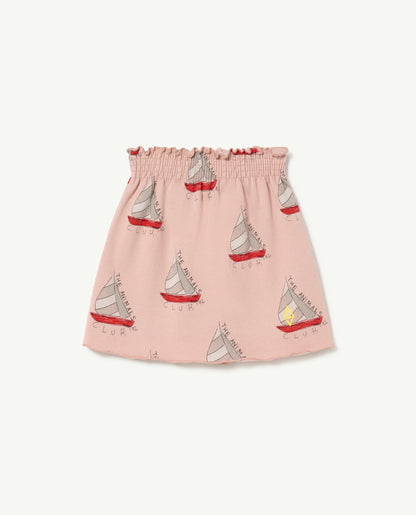 The Animals Observatory Wombat Kids Skirt - Rose