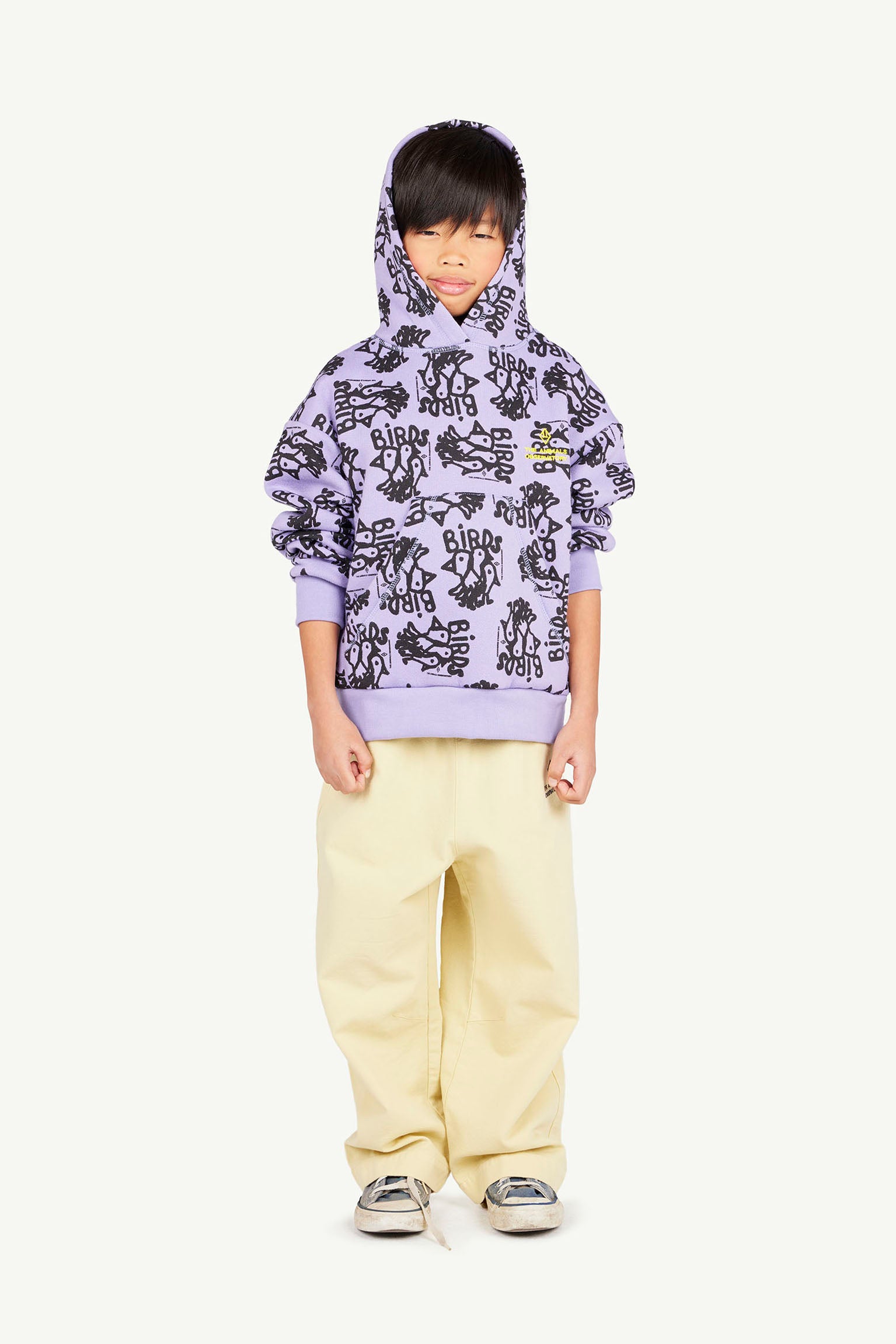 The Animals Observatory Beaver Kids Sweatshirt - Purple