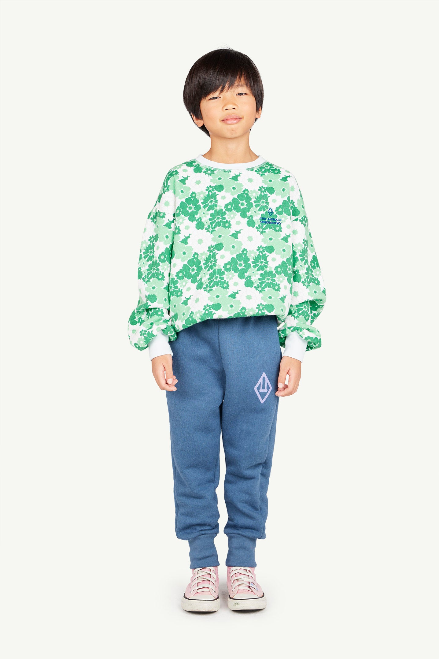 The Animals Observatory Panther Kids Pants - Deep Blue