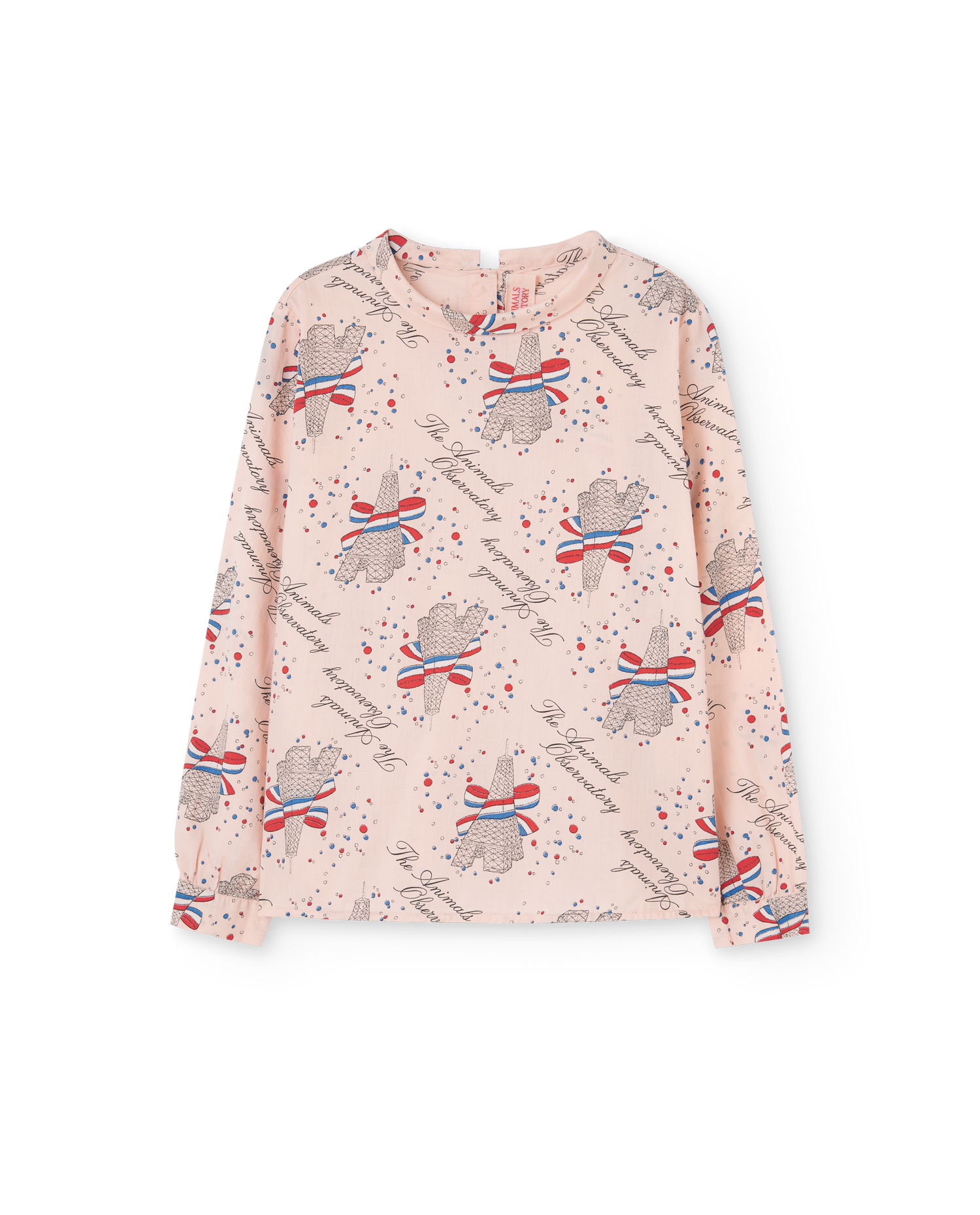 The Animals Observatory Seagull Kids Shirt - Rose