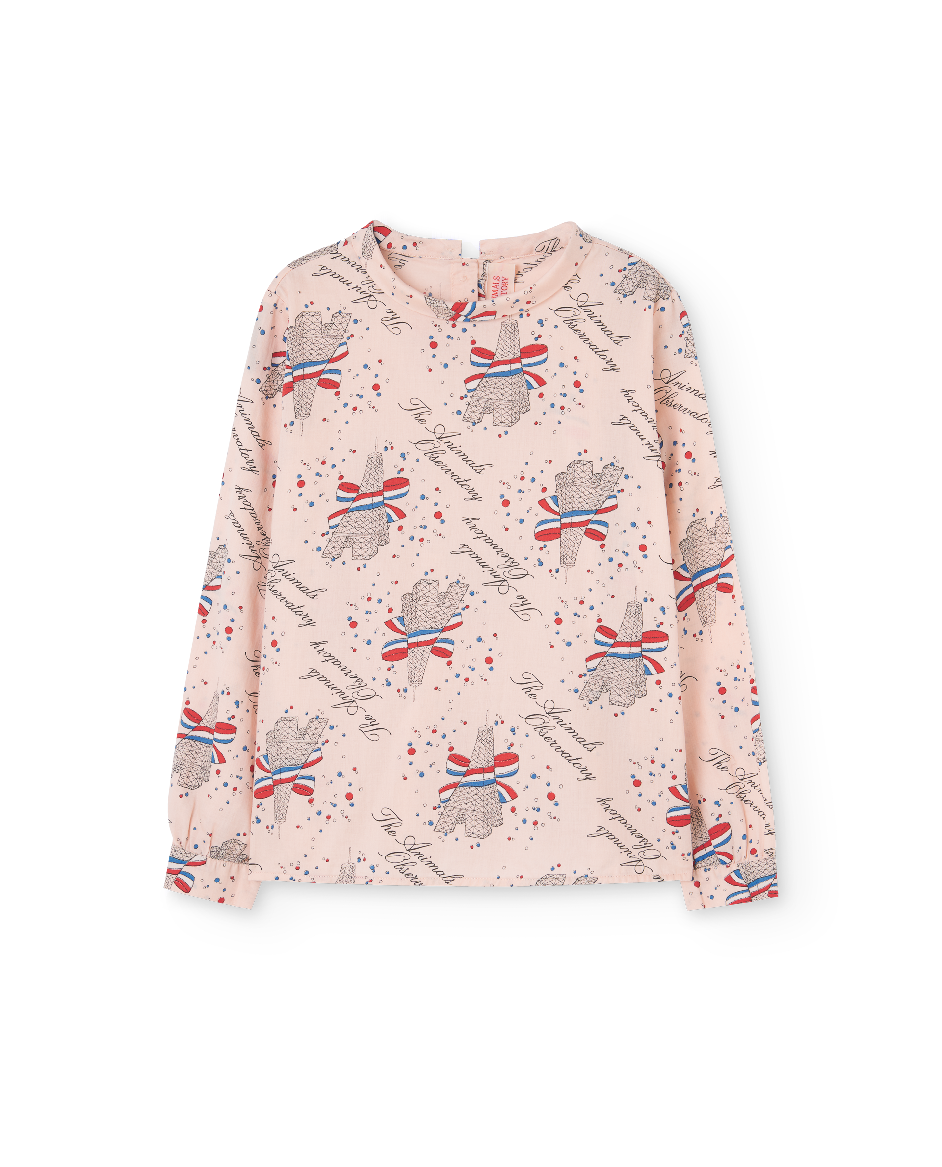 The Animals Observatory Seagull Kids Shirt - Rose