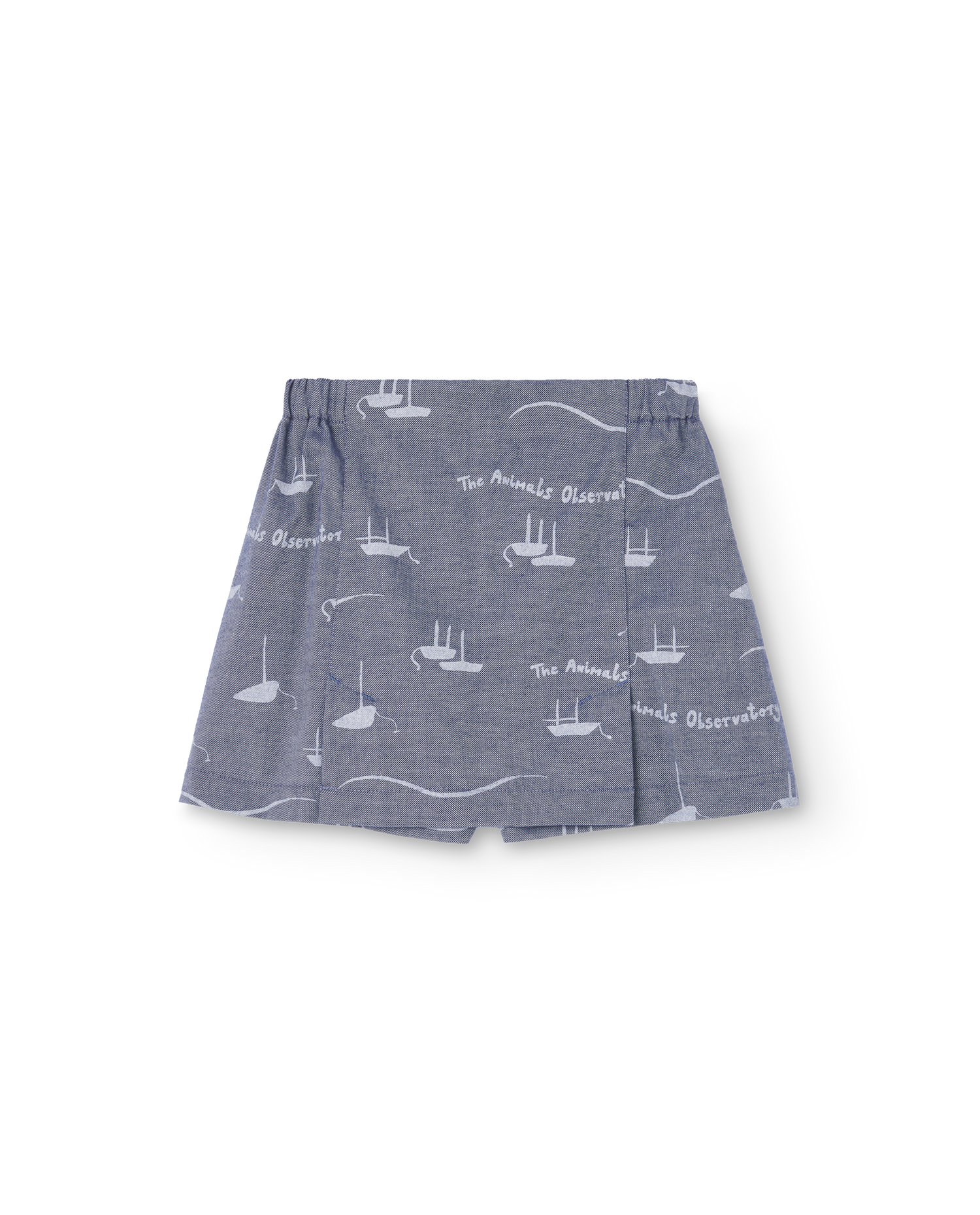 The Animals Observatory Shrimp Kids Skort - Deep Blue