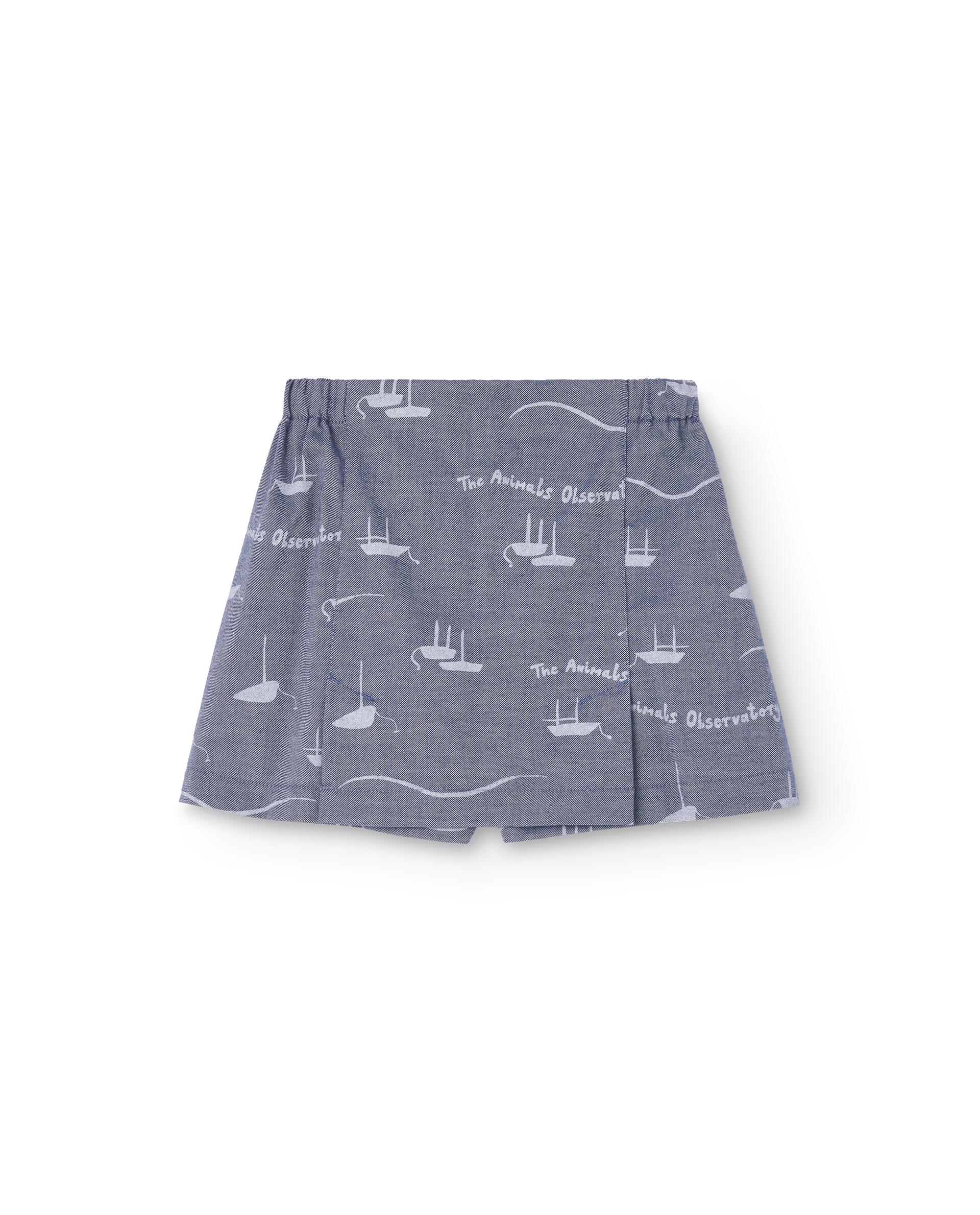 The Animals Observatory Shrimp Kids Skort - Deep Blue