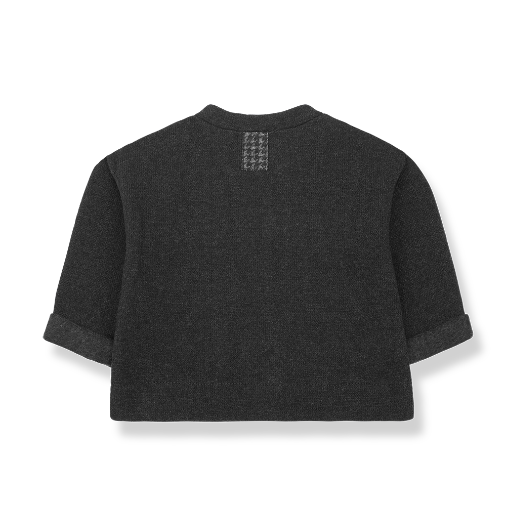 1 + In The Family Francesc Sweater - Anthracite