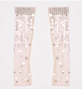 Tutu Du Monde Cosmic Girl Gloves - Mother Of Pearl